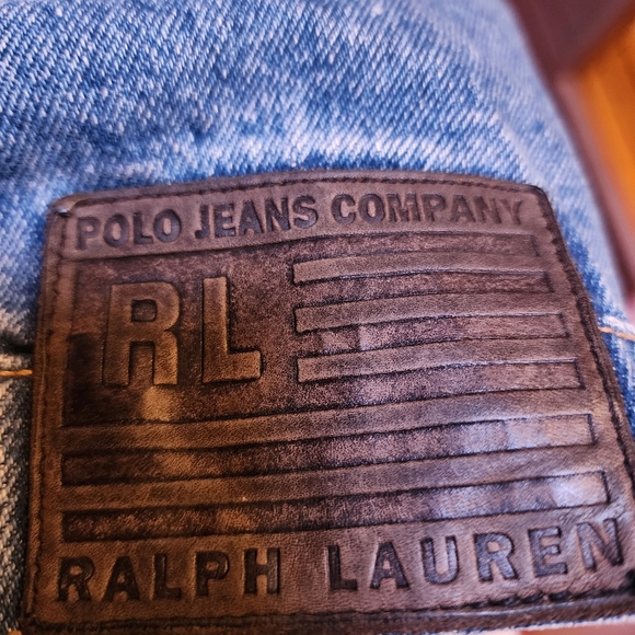 1990s Vintage Ralph Lauren Denim Jacket with Embroidery - Picture 5 of 6
